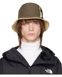 The North Face - Khaki Class V Reversible Bucket Hat - Lyst