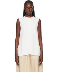 TOTEME - Woven Stripe Top - Lyst