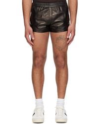 Tom Ford - Light Nappa Leather Shorts - Lyst