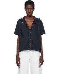 Still Here - Pull À Capuche Lucky Bleu Marine - Lyst