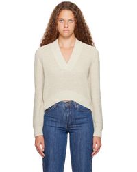 A.P.C. - . Off-white Harmony Sweater - Lyst