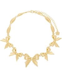 ShuShu/Tong - Yvmin Edition Metal Multi Bowknot Necklace - Lyst