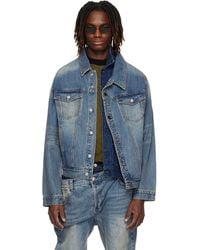 ANDERSSON BELL - Asymmetric Layered Denim Jacket - Lyst