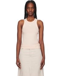 Maison Kitsuné - Baby Fox Patch Ribbed Tank Top - Lyst