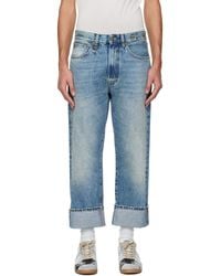 R13 - Cuffed X-Boyfriend Jeans - Lyst