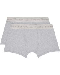 Vivienne Westwood - Two-Pack Cotton Boxer Briefs - Lyst