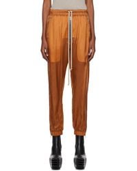 Rick Owens - トラック ラウンジパンツ - Lyst