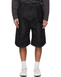 we11done - Carpenter Denim Shorts - Lyst