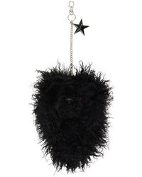 VAQUERA - Porte-clés sculptural noir en tricot brossé - Lyst
