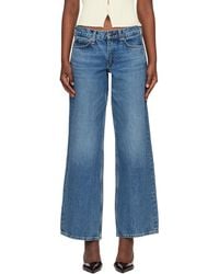 Rag & Bone - Saige Relaxed Straight Jeans - Lyst