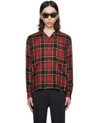 Undercover - Red Check Shirt - Lyst