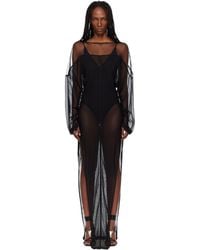 Rick Owens - Temple Collage Maxi Dress - Lyst