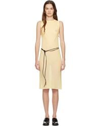 Rier - Wool Gauze Minidress - Lyst
