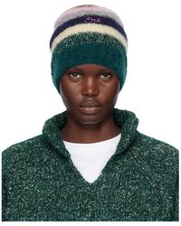 ERL - Striped Alpaca Mohair Beanie - Lyst