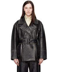 Stand Studio - Willow Leather Jacket - Lyst