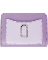 Marc Jacobs - Purple 'the Mini Compact' Wallet - Lyst