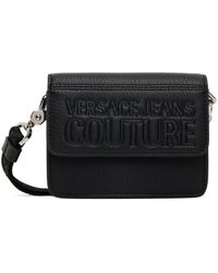 Versace Jeans Couture Sac messager tactile - Noir