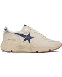 Golden Goose - Taupe Running Sole Sneakers - Lyst