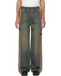 Amiri - Sport Denim Track Pants - Lyst