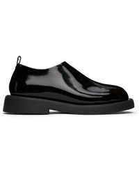 Marsèll Gomme Patent Pantofola Loafers - Black