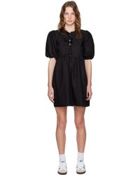 【GANNI】Red Sheer Tie String Wrap Dress ワンピース Winery Red Sheer Tie String Wrap Dress | GANNI US
