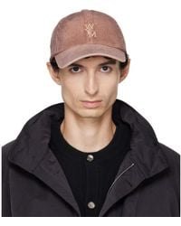 WOOYOUNGMI - Corduroy Denim Logo Ball Cap - Lyst