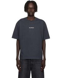 Acne Studios - Stamp Logo Relaxed Fit T-Shirt - Lyst