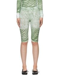 MM6 by Maison Margiela - Trompe L'œil Shorts - Lyst