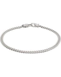 Tom Wood - Curb M Bracelet - Lyst