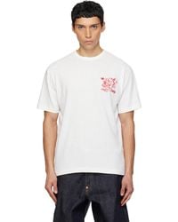 KENZO - Paris Cartoon' Embroidered Outlined T-Shirt - Lyst