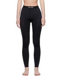Tom Ford - Form-Fitting Velour Leggings - Lyst