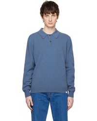 Norse Projects - Blue Marco Polo - Lyst