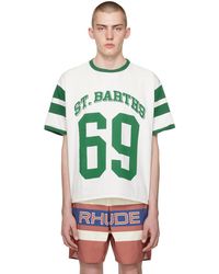 Rhude - Off- & 69 Ringer T-Shirt - Lyst