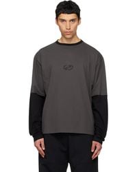 we11done - Layered Long-Sleeve T-Shirt - Lyst
