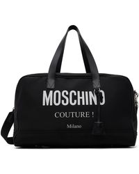 Moschino - Black Travel Bag - Lyst