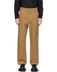 A.P.C. - . Tan Sidney H Trousers - Lyst