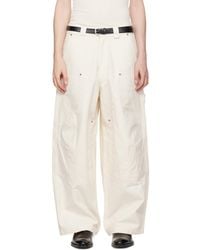 Willy Chavarria - Off- Stockton Double Knee Trousers - Lyst