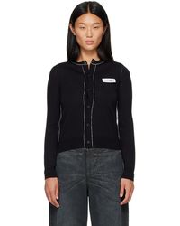 MM6 by Maison Margiela - Essentials Cardigan - Lyst