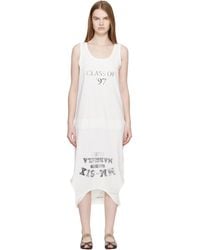 MM6 by Maison Margiela - Multi Wear Cotton Jersey Midi Dress - Lyst