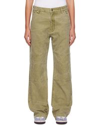 Acne Studios コントラスト トラウザーズ ブラック | Lyst