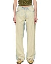 DIESEL - Off- 1971 D-Sent Regular High Waist Jeans - Lyst