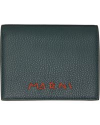 Marni - Mending' Leather Bifold Wallet - Lyst