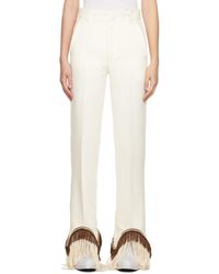 Tanner Fletcher - Off- Ruth Trousers - Lyst