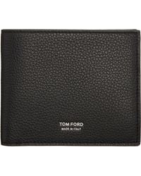 Tom Ford - Soft Grain Leather T Line Classic Bifold Wallet - Lyst