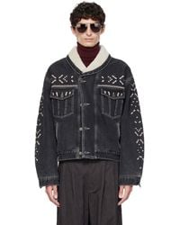 Isabel Marant - Back Jackson Denim Jacket - Lyst