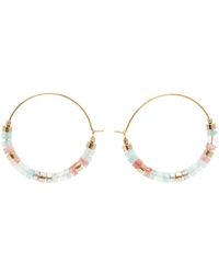 Isabel Marant - Gold Perfectly Blue Earrings - Lyst