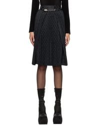 Charles Jeffrey - Seatbelt Midi Skirt - Lyst