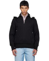 Dries Van Noten - Half-Zip Hoodie - Lyst