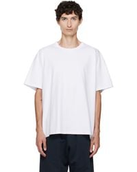 Les Tien - Heavyweight Binded Neck Oversized T-Shirt - Lyst
