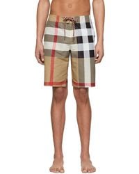 burberry swimsuit mens gold